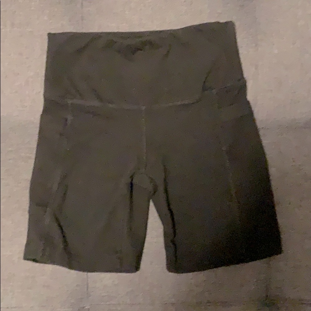Black biker shorts